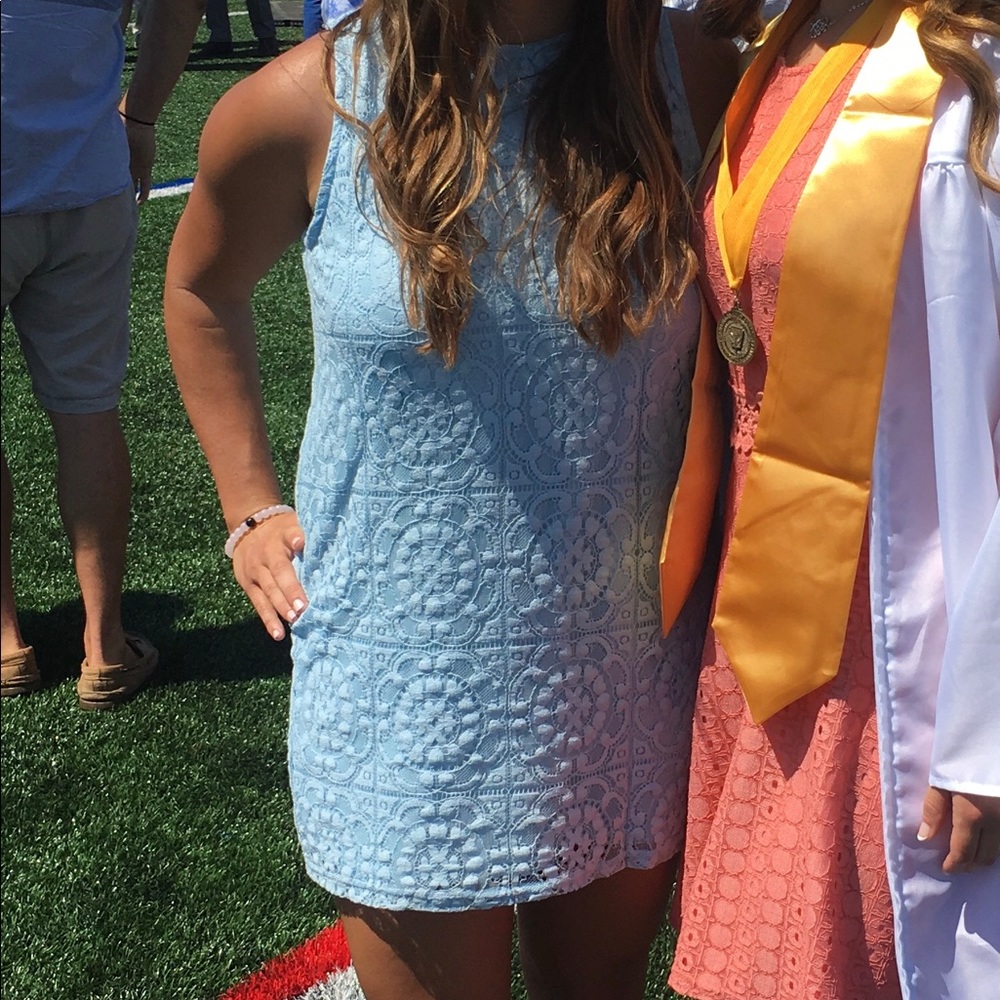 Baby Blue Mini Dress